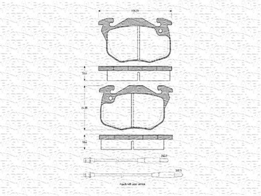 MAGNETI MARELLI Jarrupala, levyjarru 430216170295